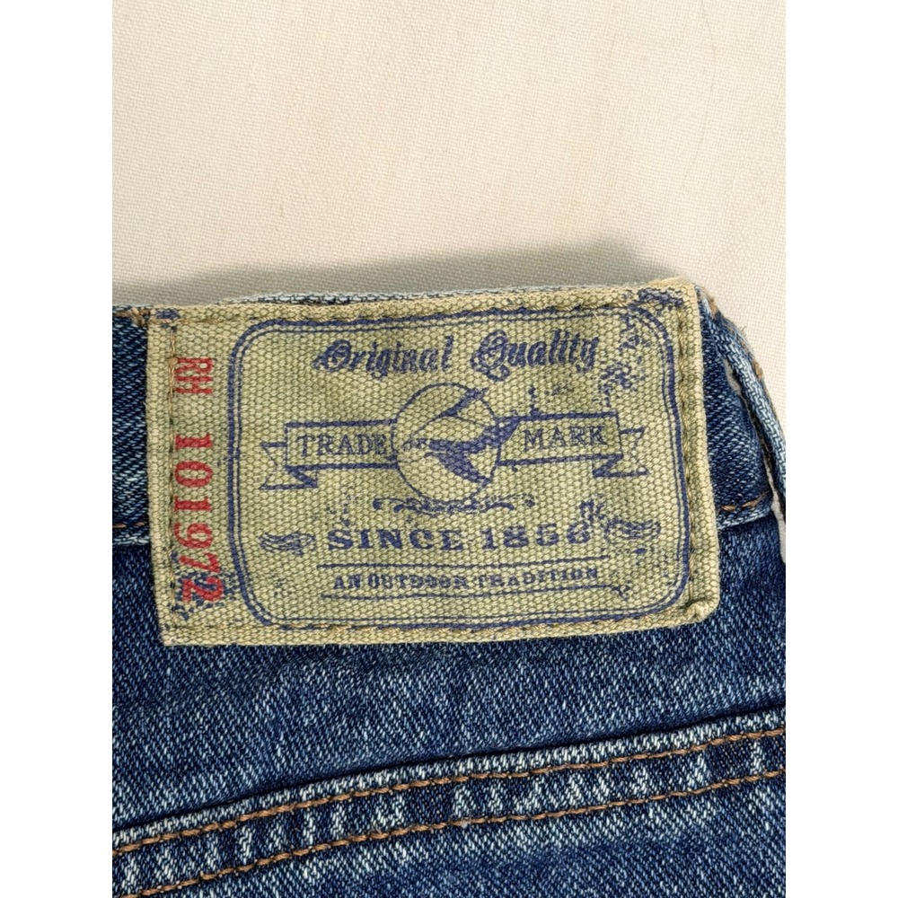 RedHead Mens Fleece Lined Jeans 40x30 Blue Denim Insulated Straight Leg Pants - Picture 6 of 11